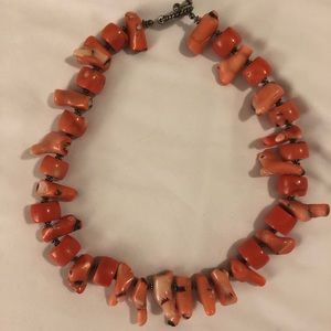 coral necklace